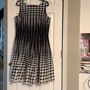 Talbots polka dot dress!